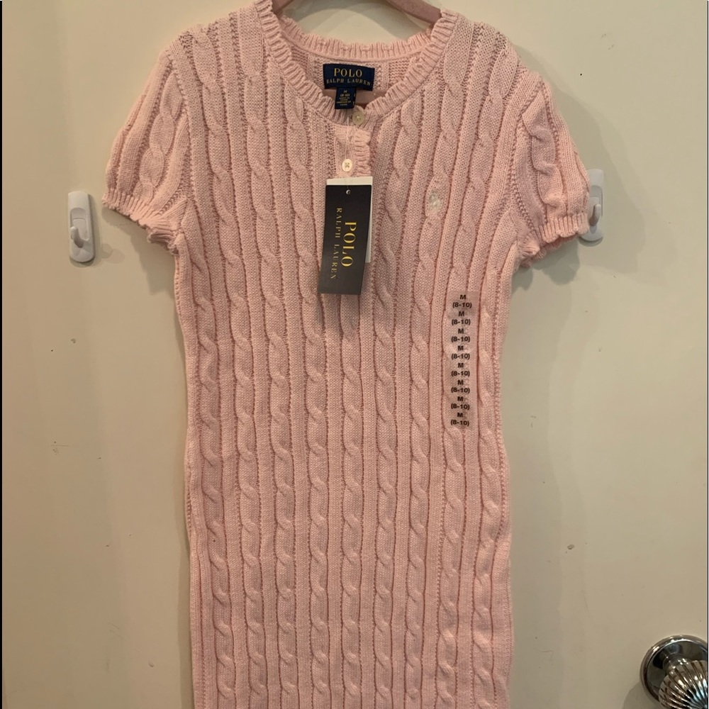 Girls Polo Sweater Dress